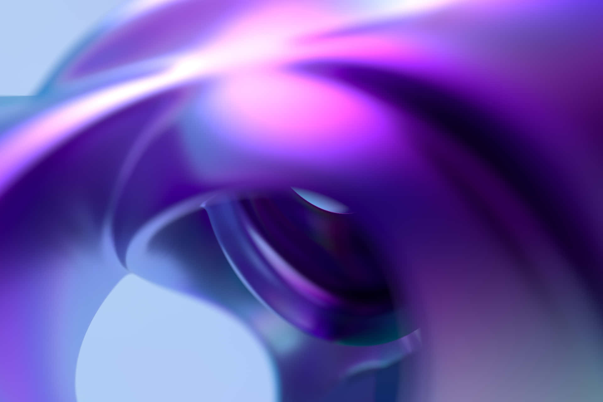 Purple Liquid Gradient Landscape Background
