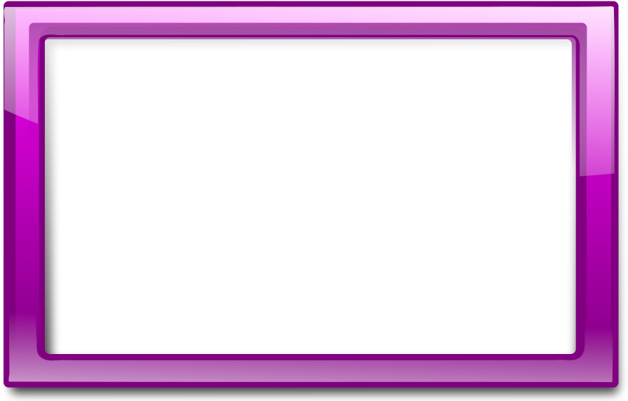 Purple Gradient Frame Vector PNG