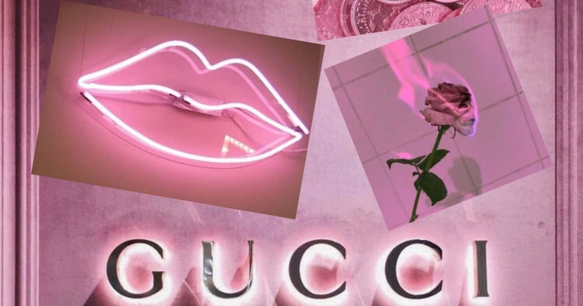 Luxuriöselila Gucci-schuhe Wallpaper