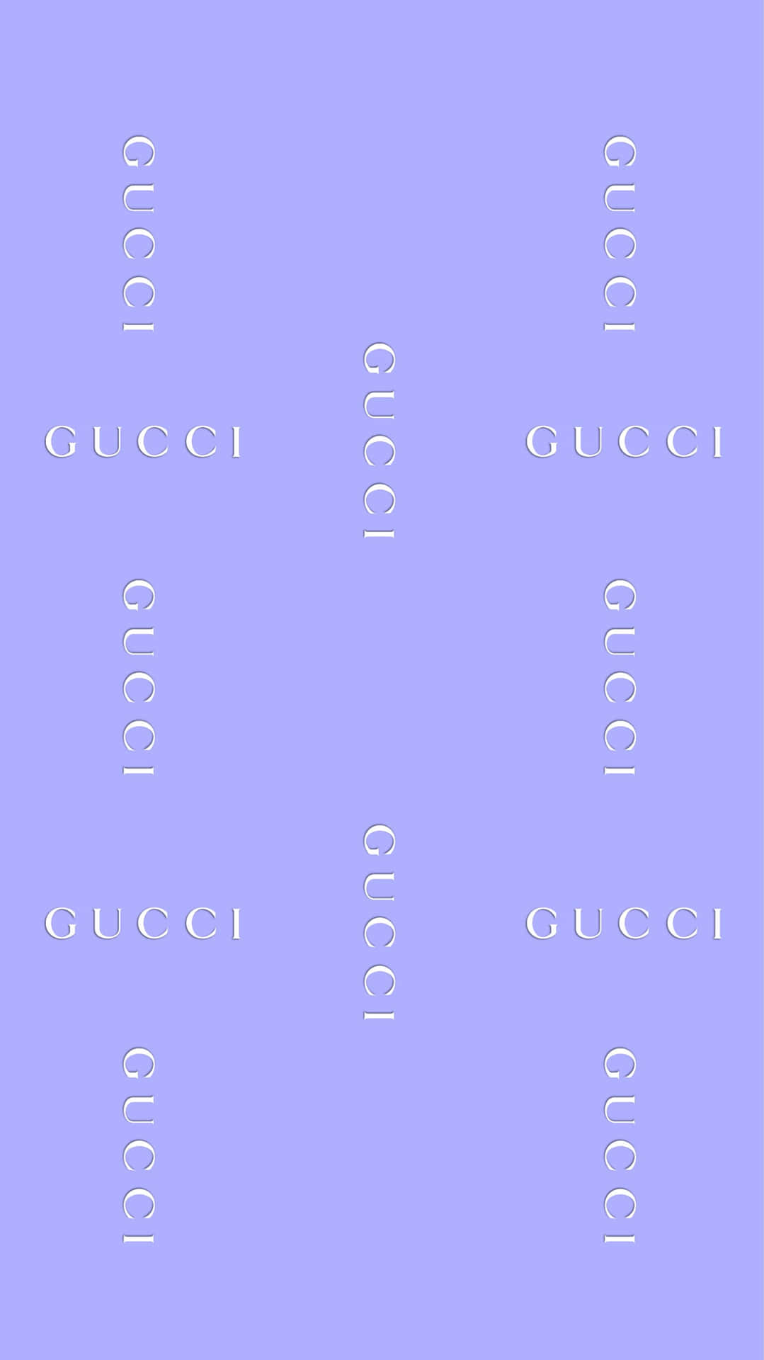 Purple Gucci Graphic Design Wallpaper
