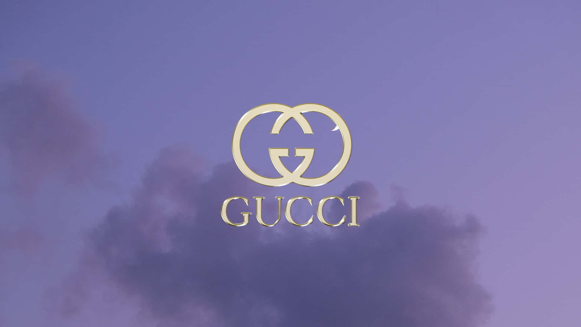 Gucci Word With Logo In Blue Background HD Gucci Wallpapers, HD Wallpapers