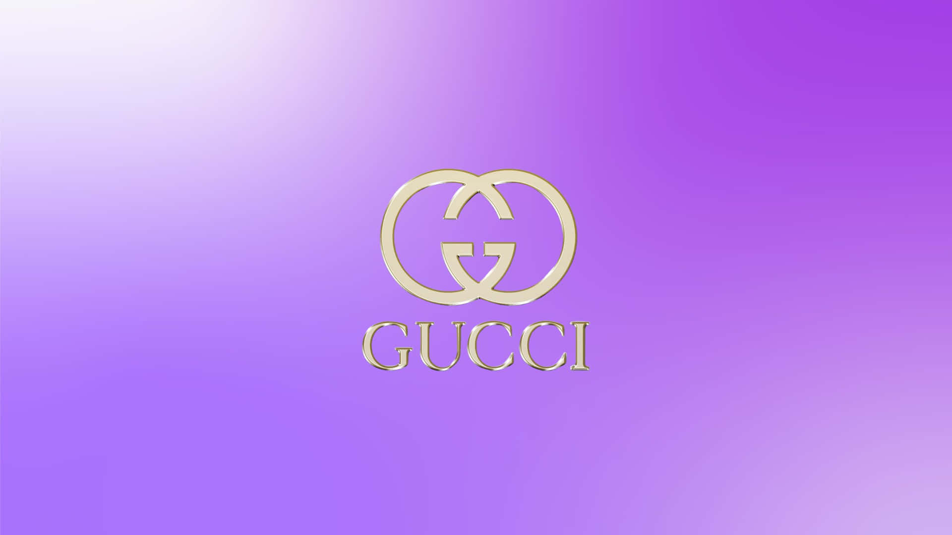 Manténun Estilo Elegante Con El Fondo De Pantalla De Gucci En Color Púrpura. Fondo de pantalla