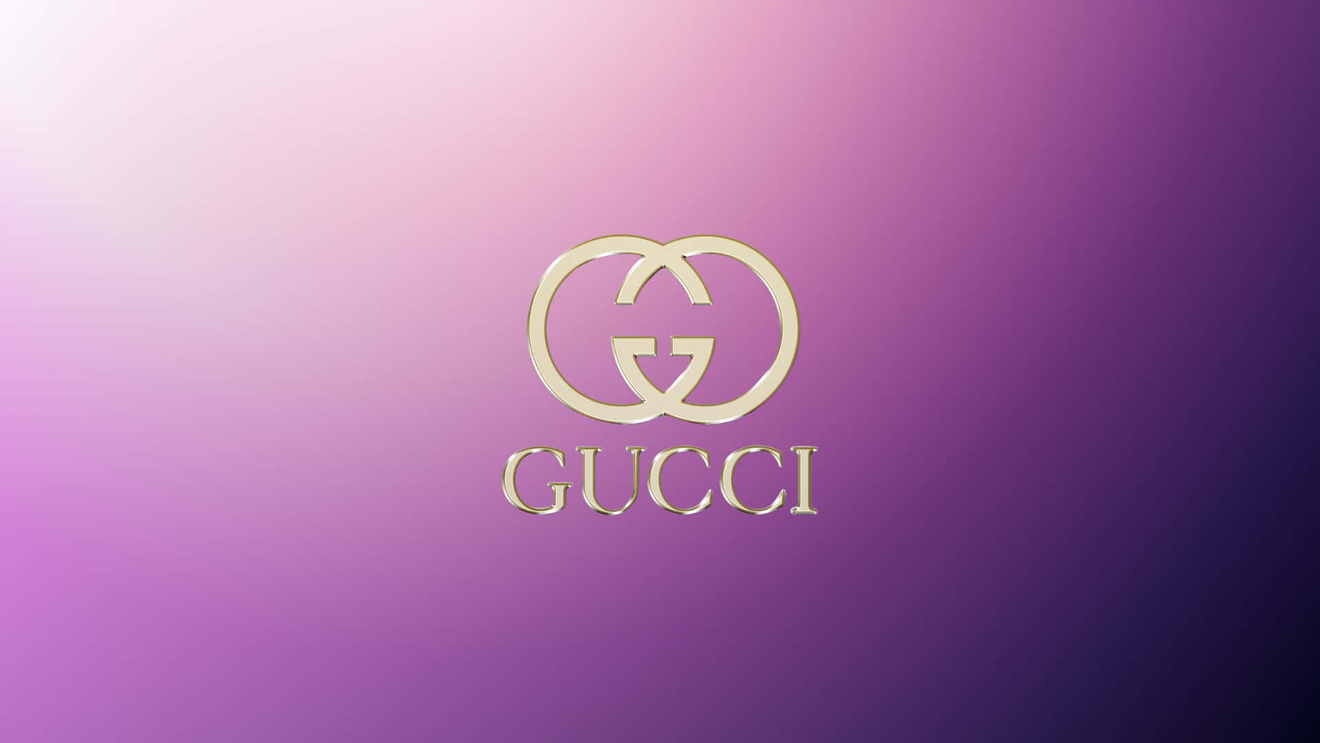 Sfoggiaun Look Lussuoso Con La Collezione Gucci Viola Sfondo
