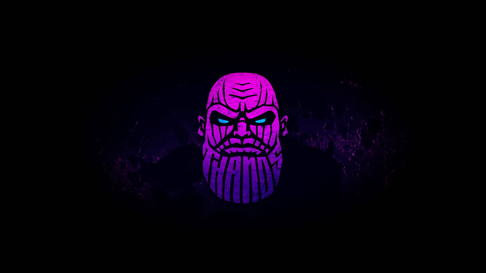 Purple Head Thanos Hd Wallpaper