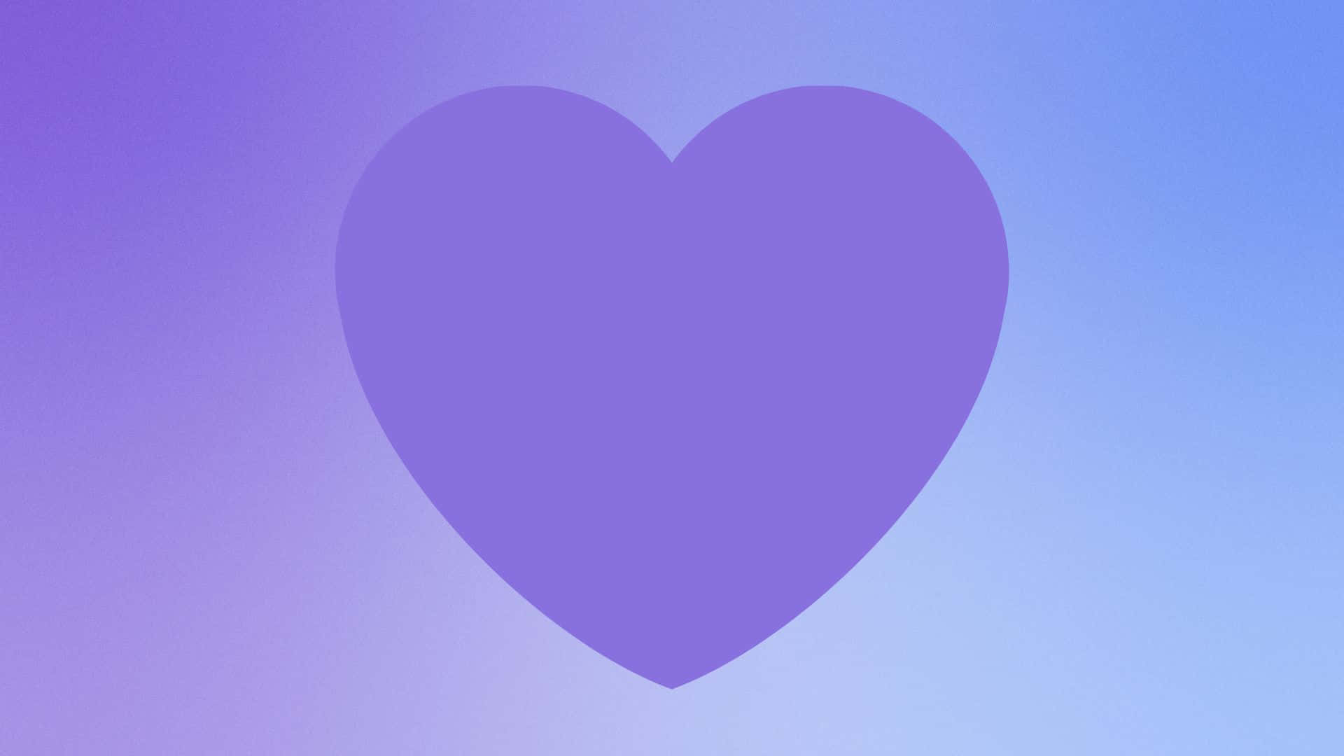 Crystal Heart Purple Wallpapers  Heart Wallpapers for iPhone 4k