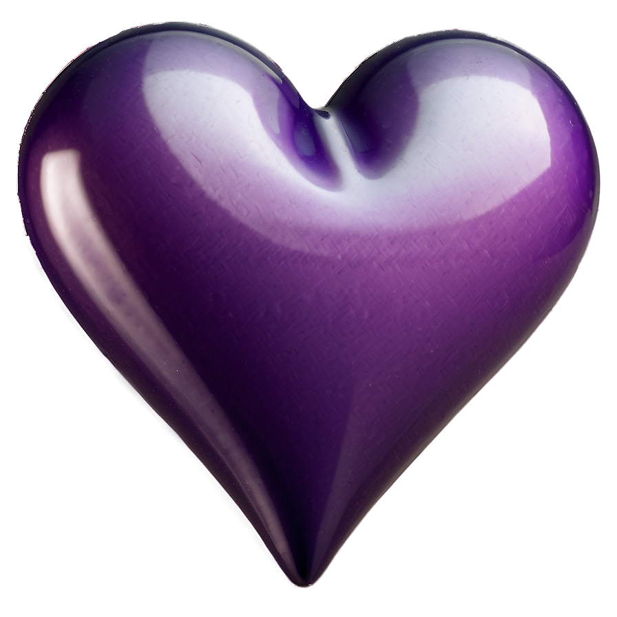 Purple Heart Emoji Png Sqx69 PNG