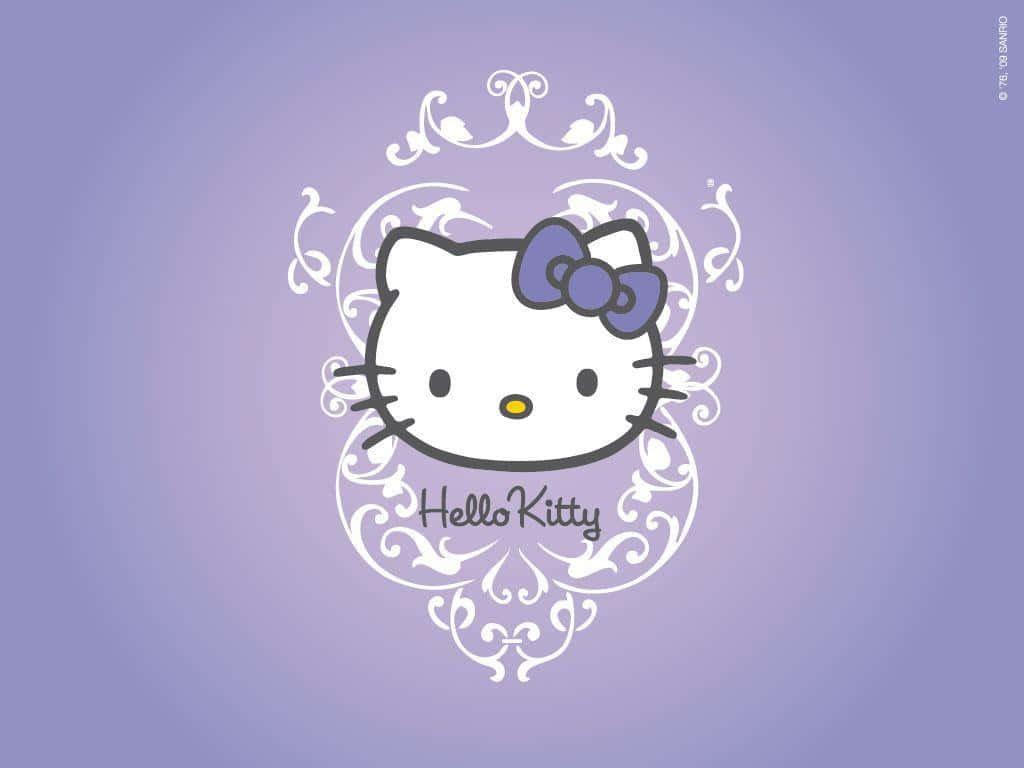 Purple Hello Kitty Wallpaper Wallpaper