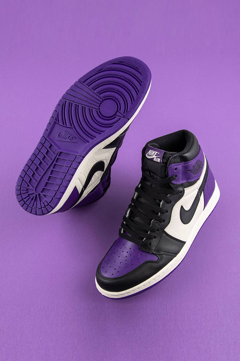 Purple Jordans: Choose the perfect shoes for your daily look Wallpaper