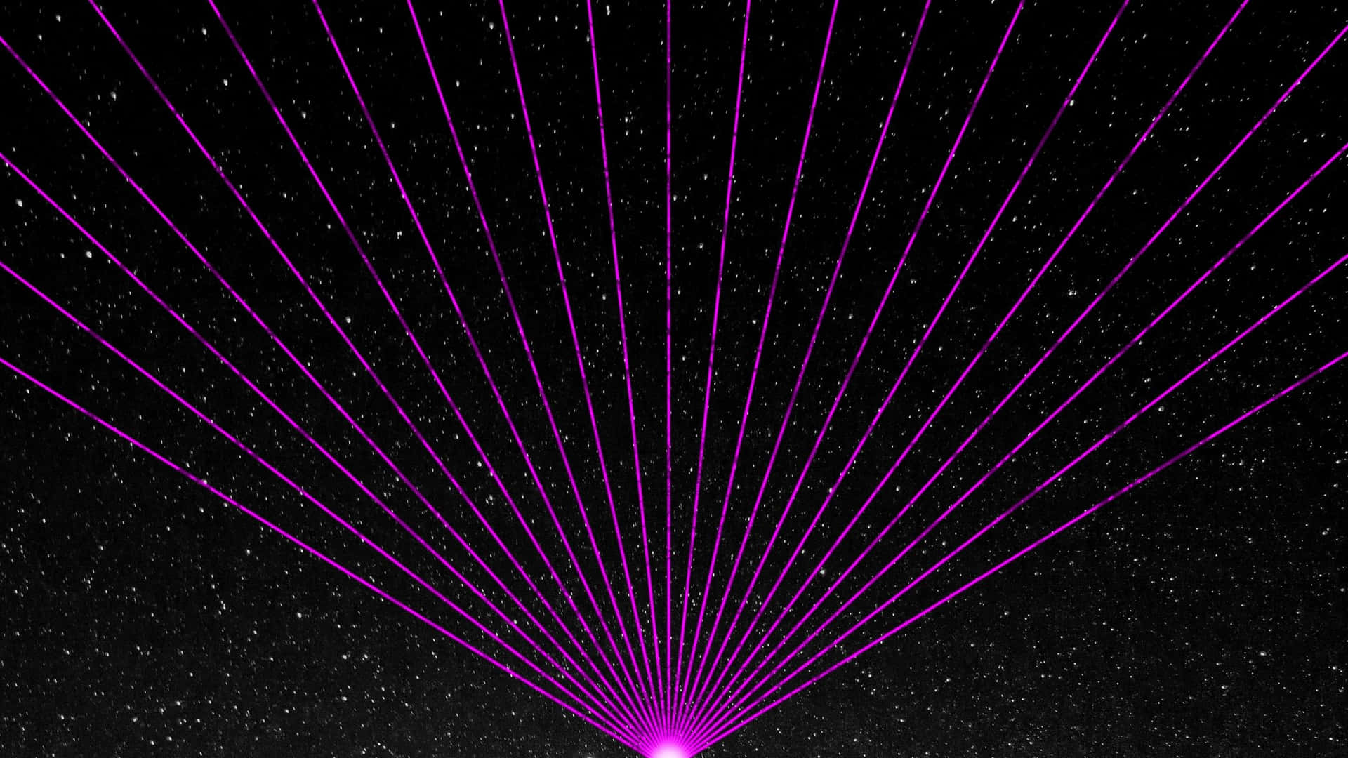 Purple Laser Beams Night Sky Wallpaper