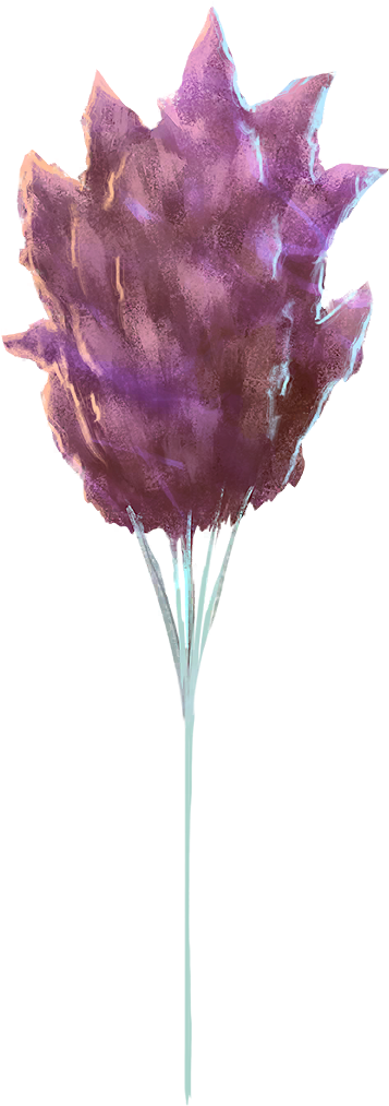 Purple Lavender Sprig Illustration PNG