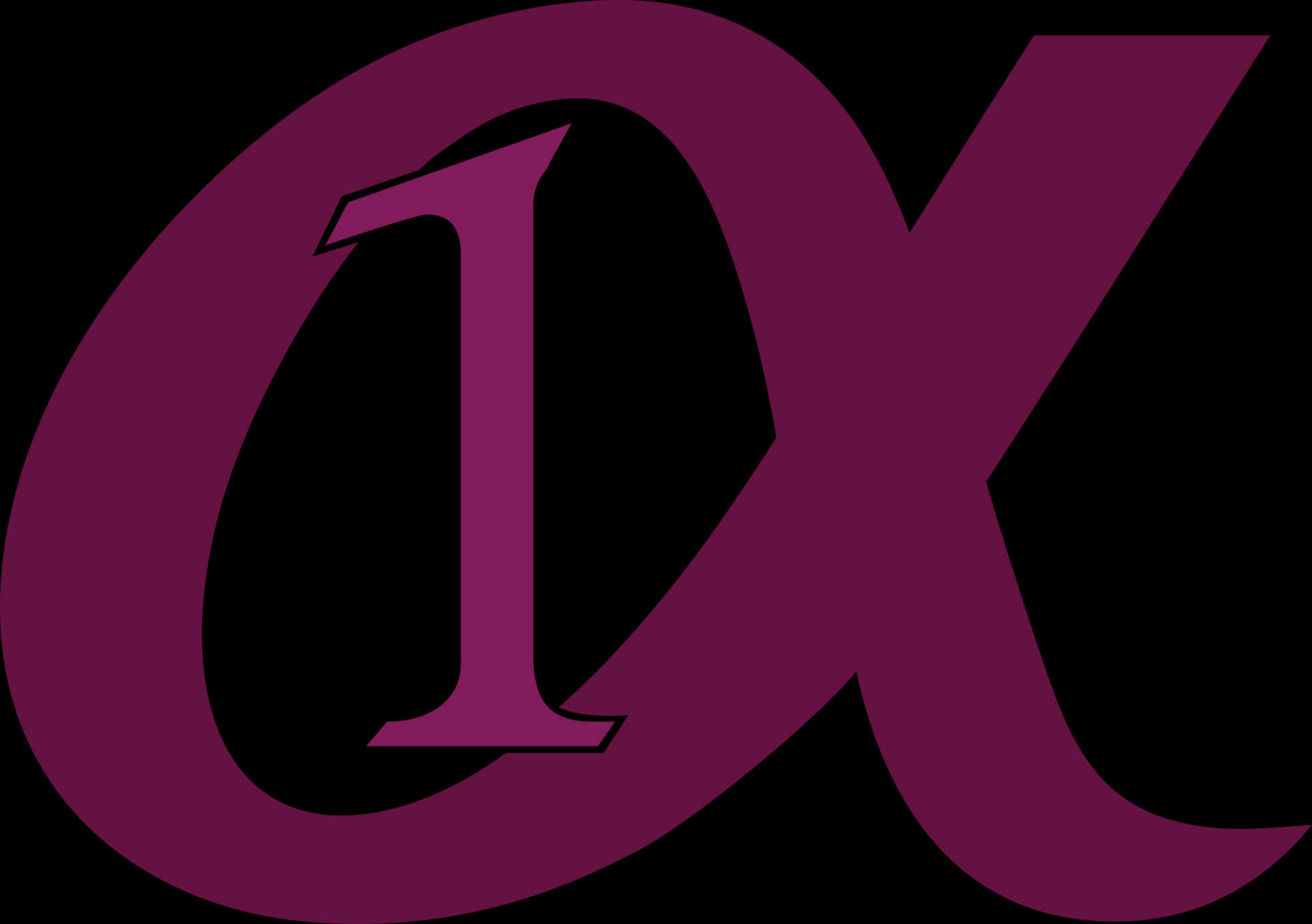 Purple Letter X Logo PNG