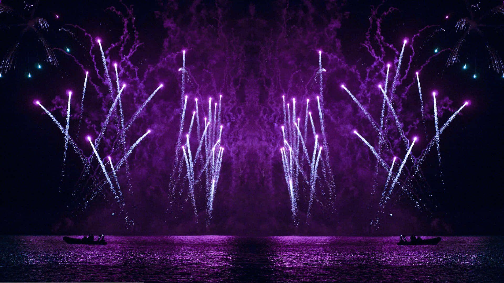 "feel The Power Of Nature's Electricity - Purple Lightning Strikes!" Wallpaper