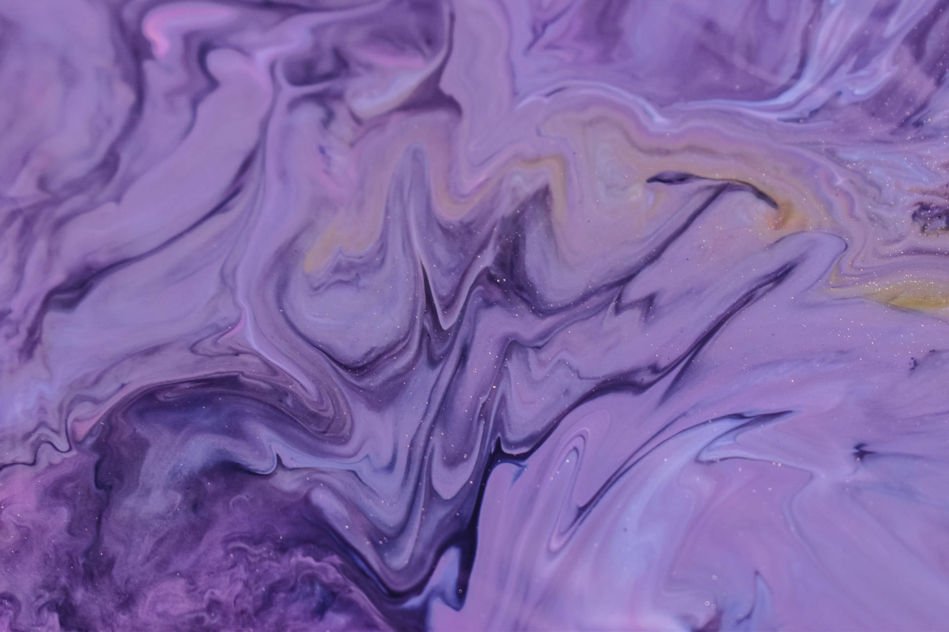 Purple Liquid Streaks Wallpaper