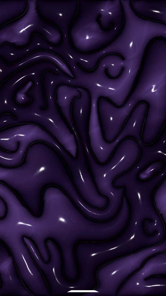 Purple Liquid Swirls3 D Texture Wallpaper