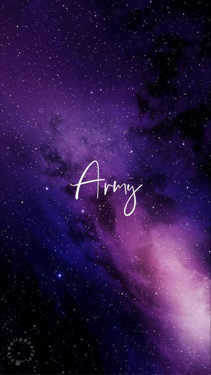 Purple Milky Way Bts Army Girl