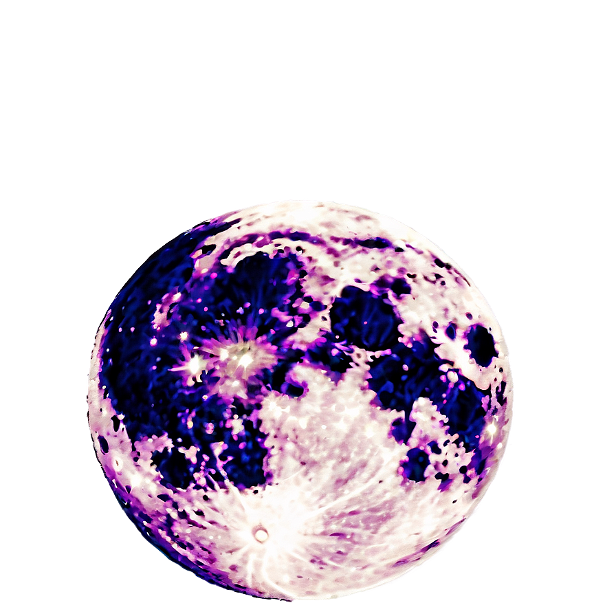 Purple Moon Png 05062024 PNG