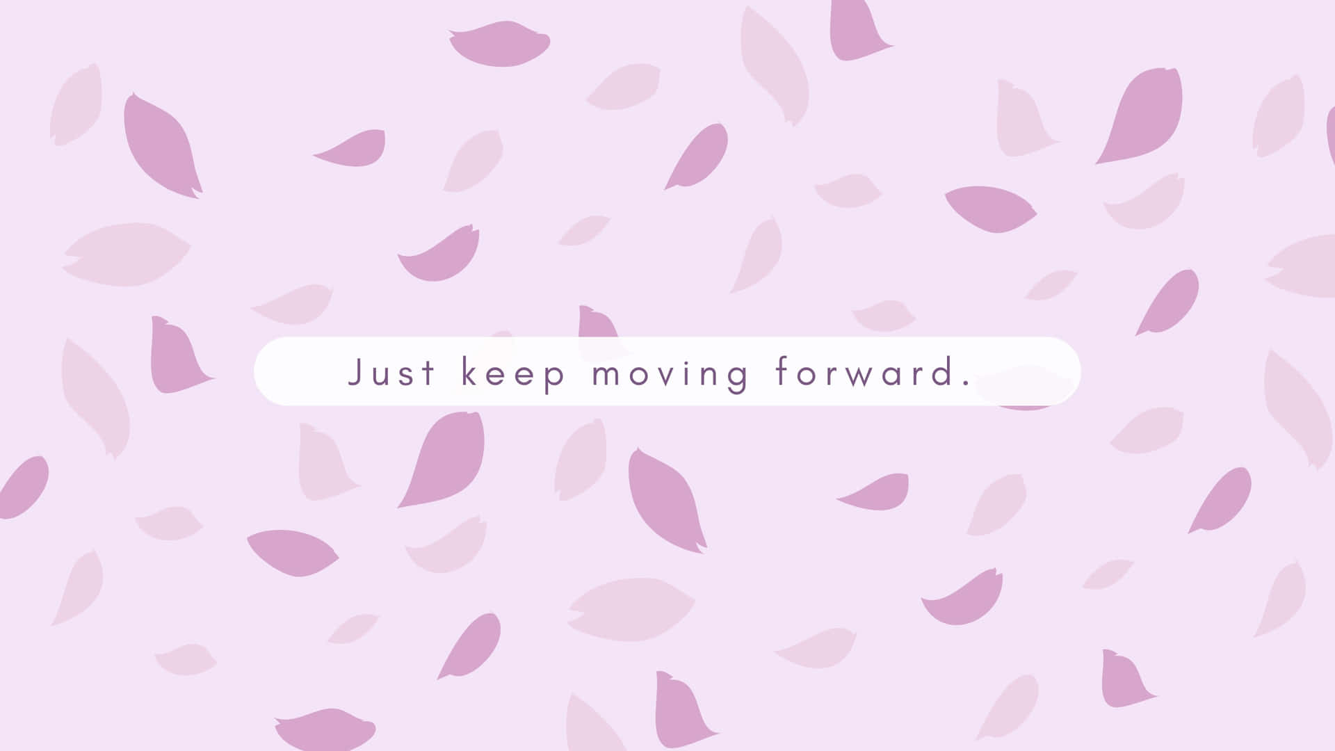 Purple Motivational Quote Background Wallpaper