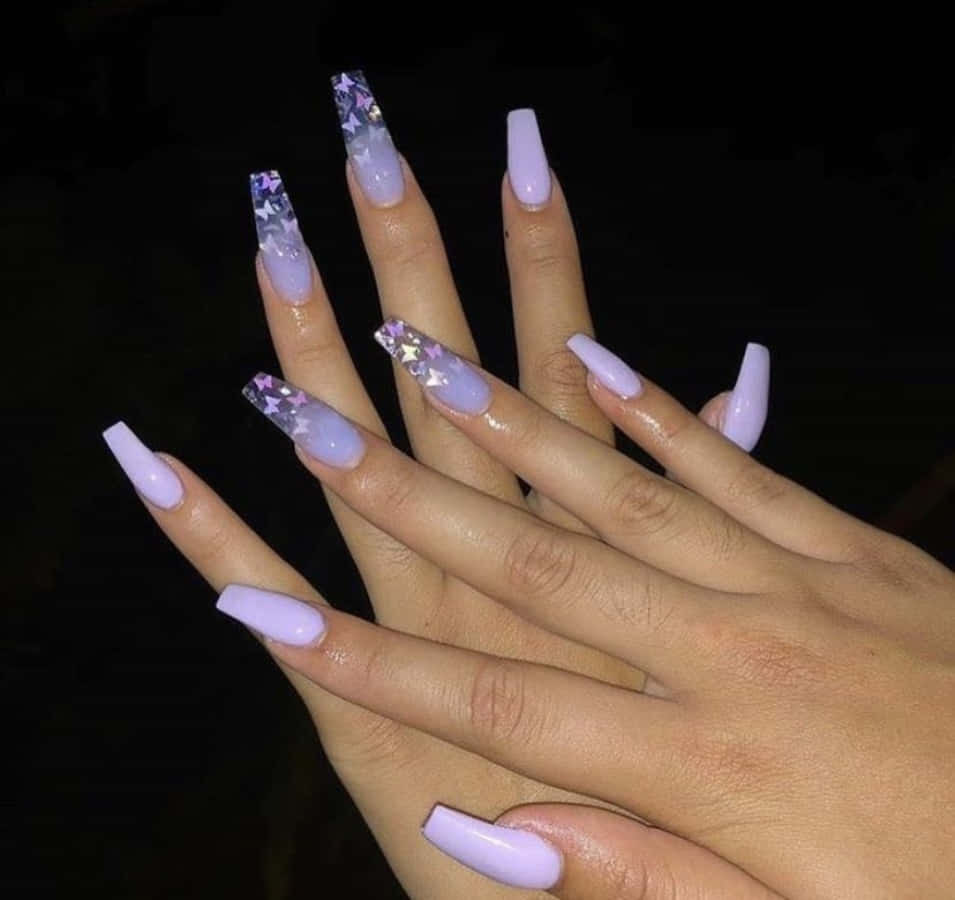 Purple Nails Pictures