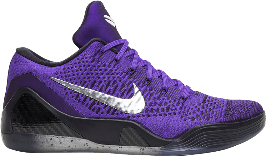 Purple Nike Basketball Shoe PNG
