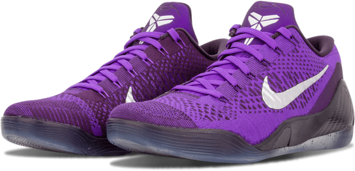 Purple Nike Basketball Shoes PNG