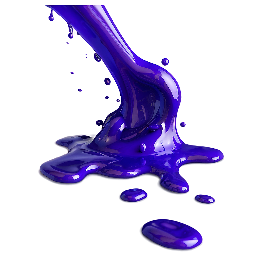 Purple Paint Splash Png 34 PNG