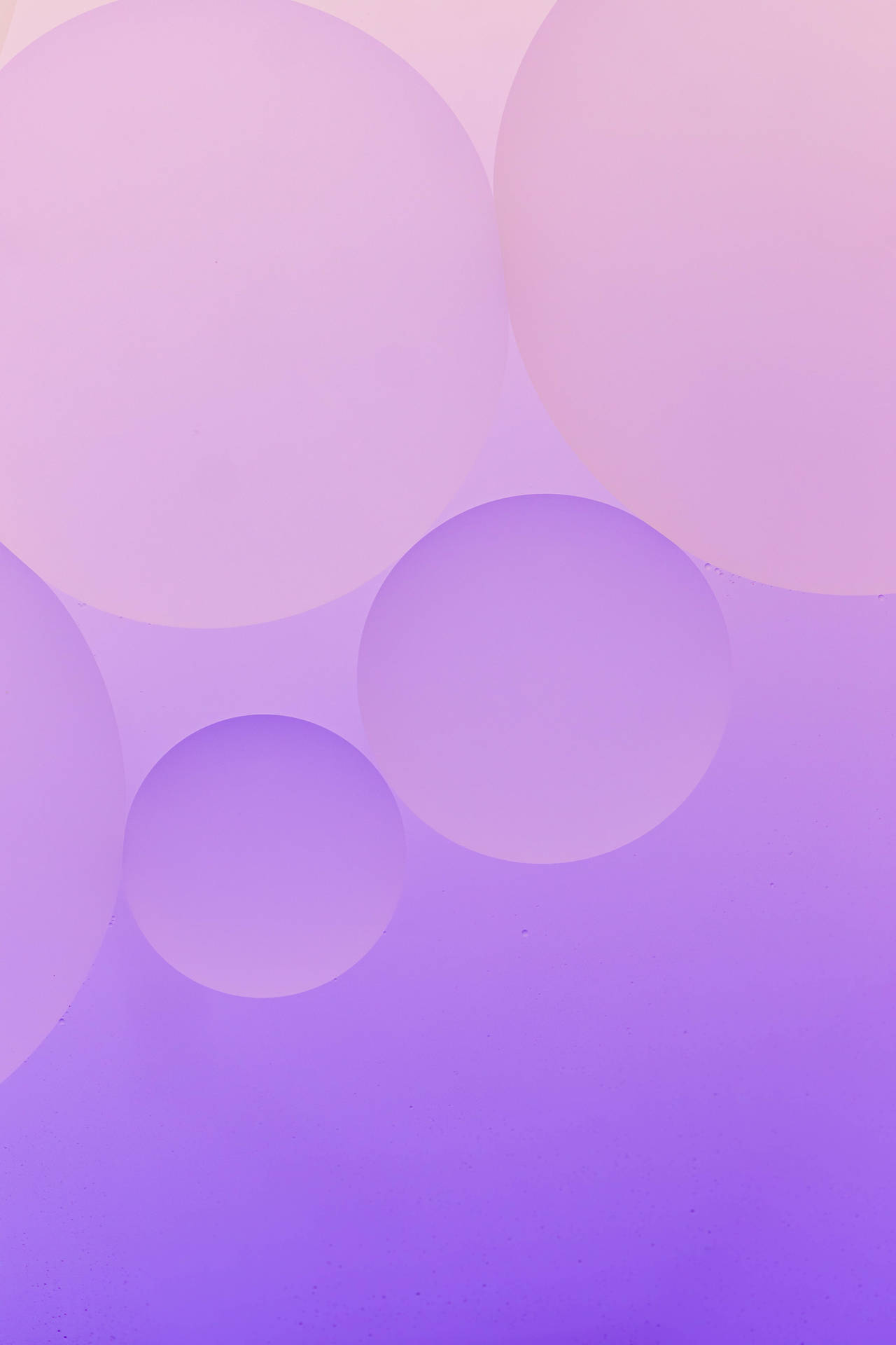 Purple Pastel Aesthetic Bubbles