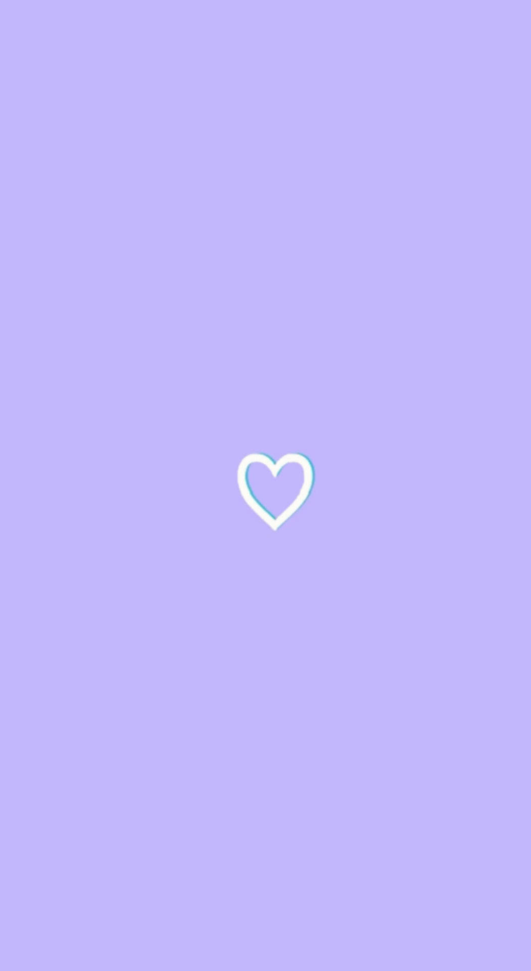 Purple Pastel Aesthetic Heart Icon
