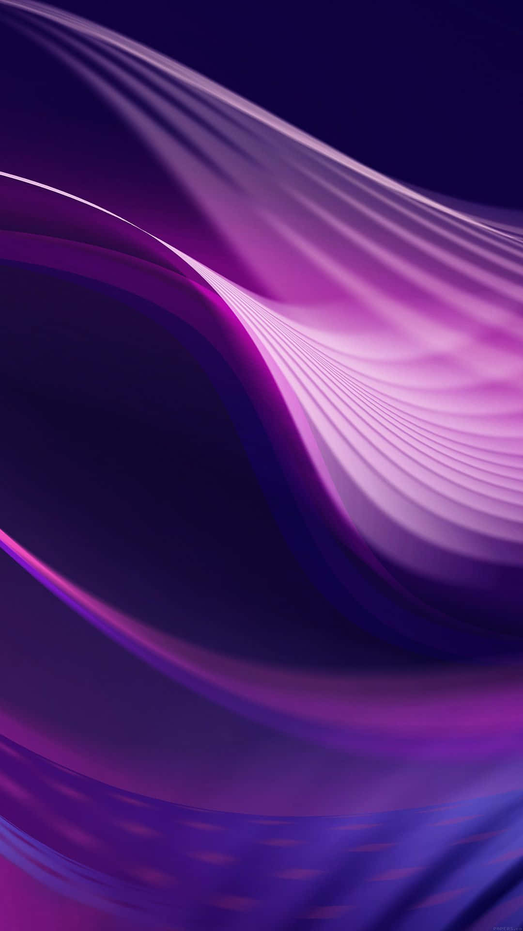 A Purple And Blue Abstract Background With Waves Wallpaper