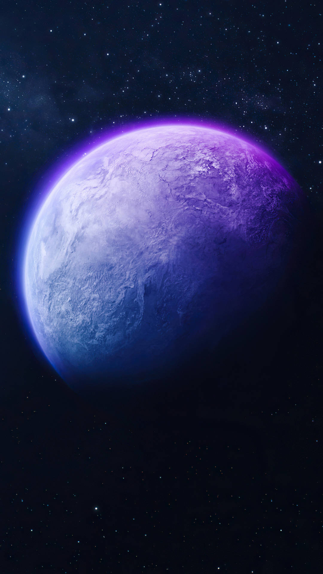 Purple Planet 4k Ultra Iphone Wallpaper
