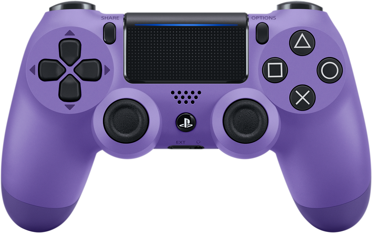 Purple Play Station4 Controller PNG