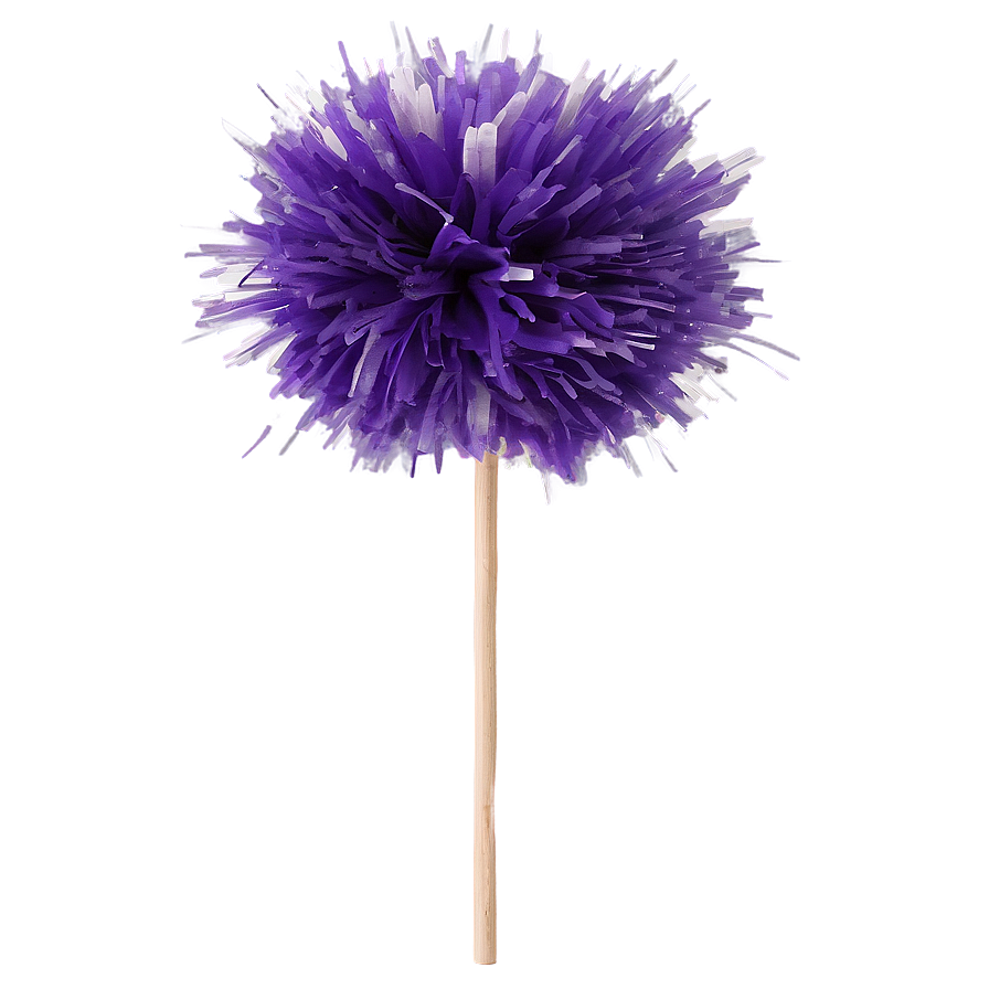 Purple Pom Poms Png Lbx99 PNG