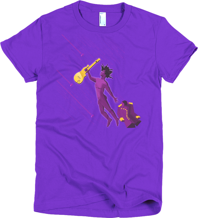 Purple Rap Music Tshirt Design PNG