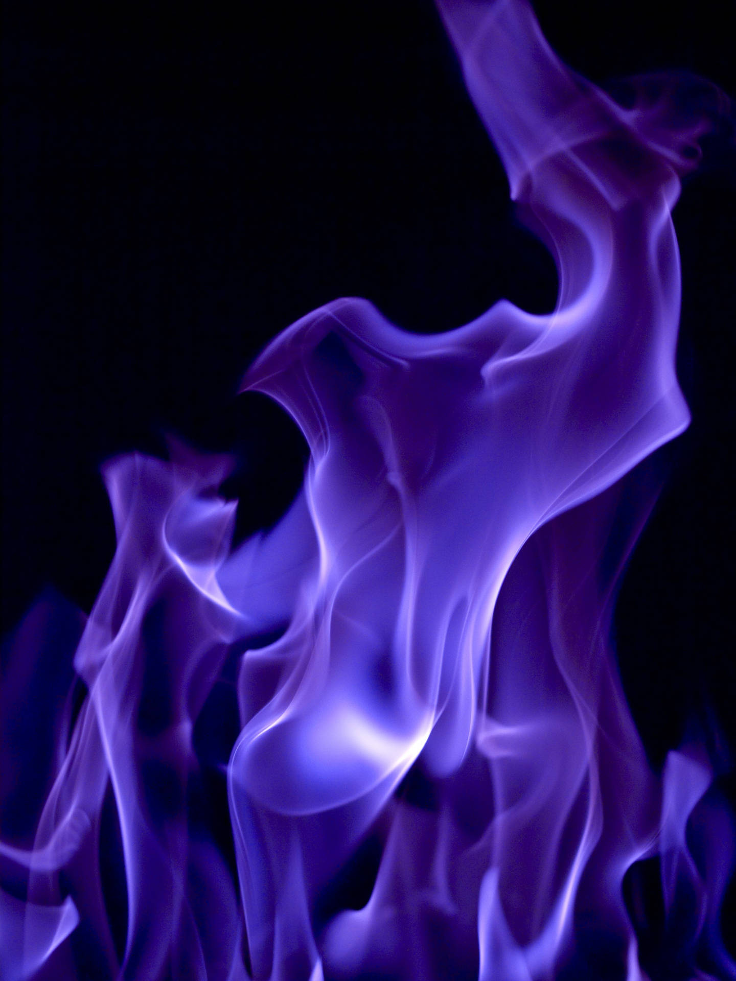 A Purple Smoke Rising Wallpaper