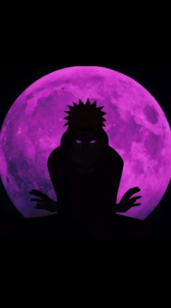 Experience the power with Purple Sasuke Wallpaper