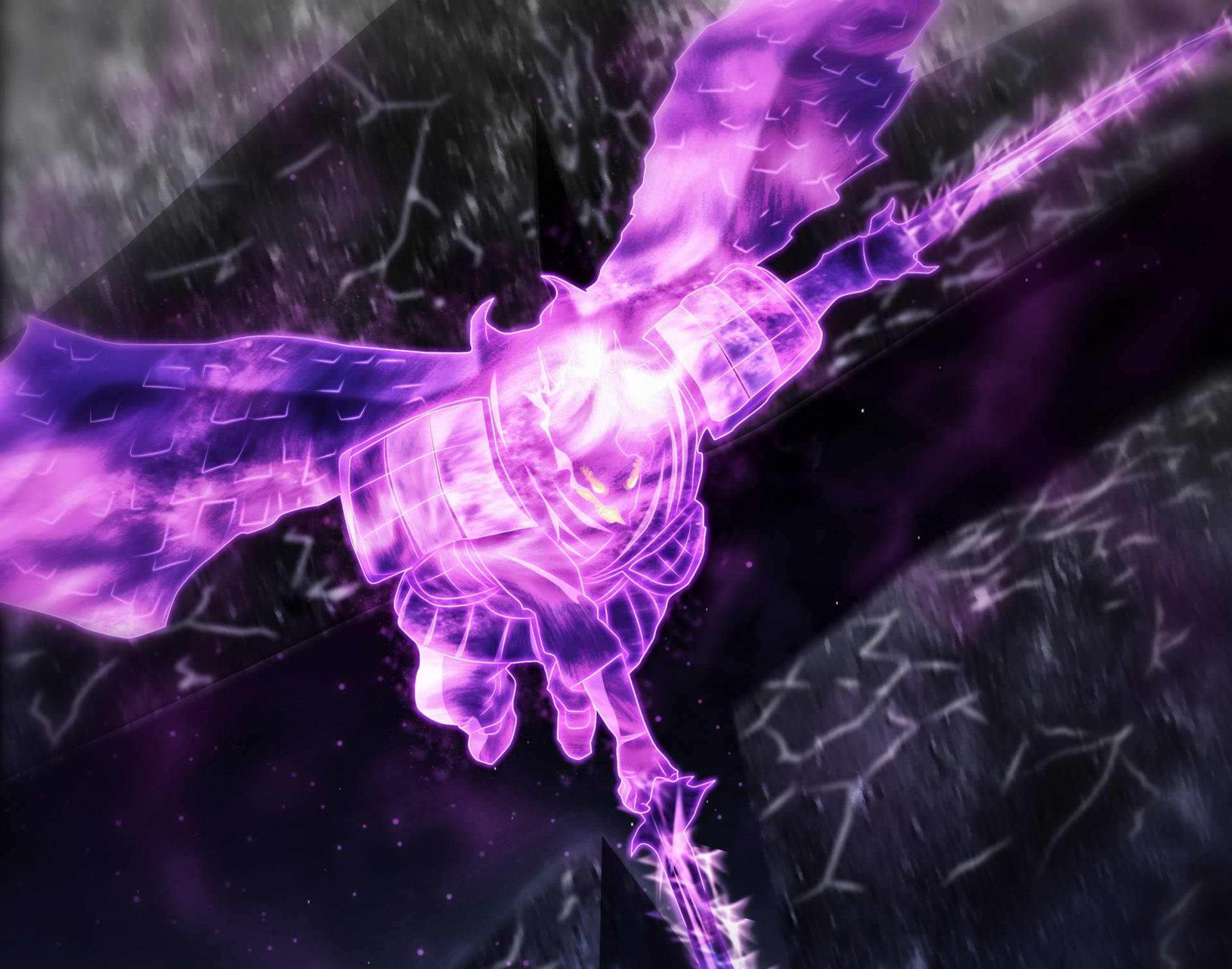 Sasukesusanoo Púrpura Fondo de pantalla