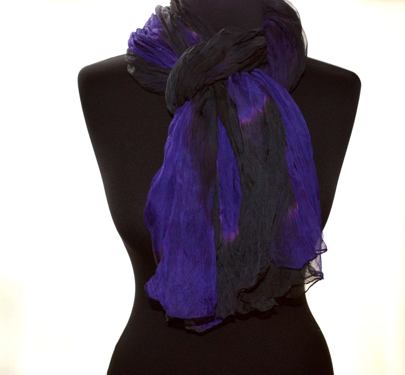 "Wrap yourself up in luxury with Purple Scarf" Wallpaper