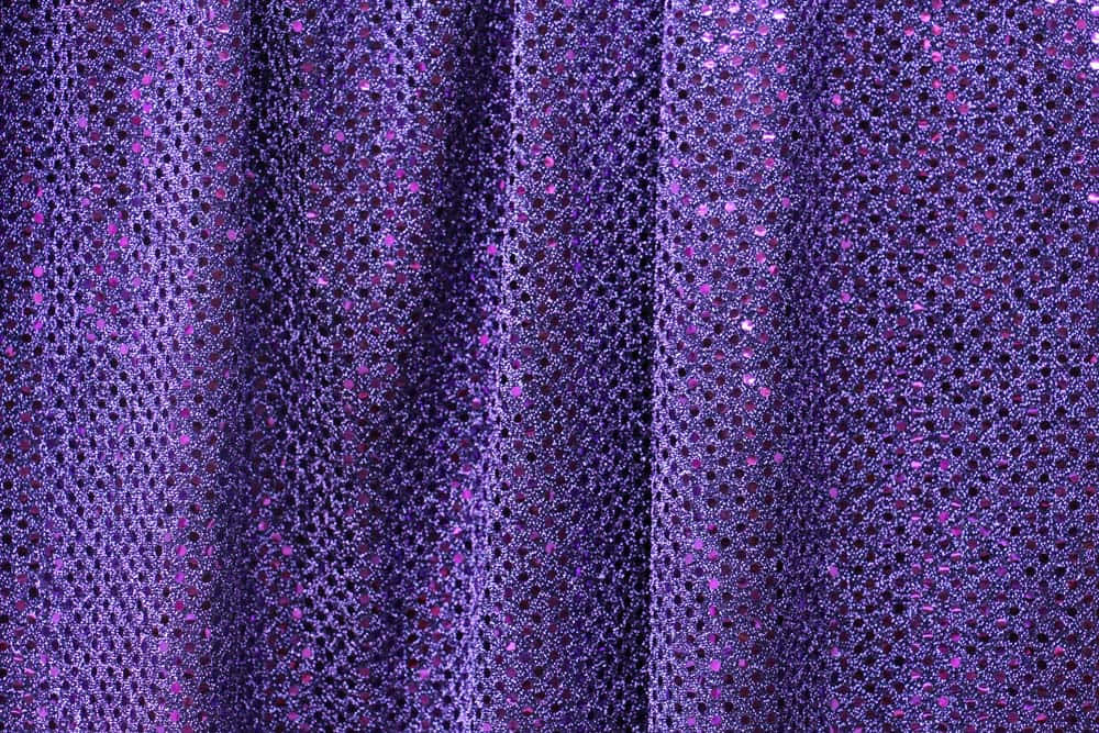 A Close-Up Look at Stunning Purple Sequins Wallpaper