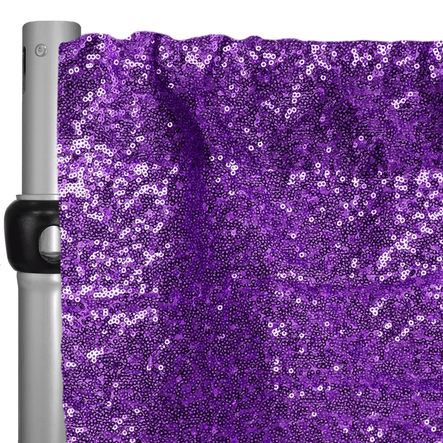 Image  Vibrant Purple Sequins Wallpaper