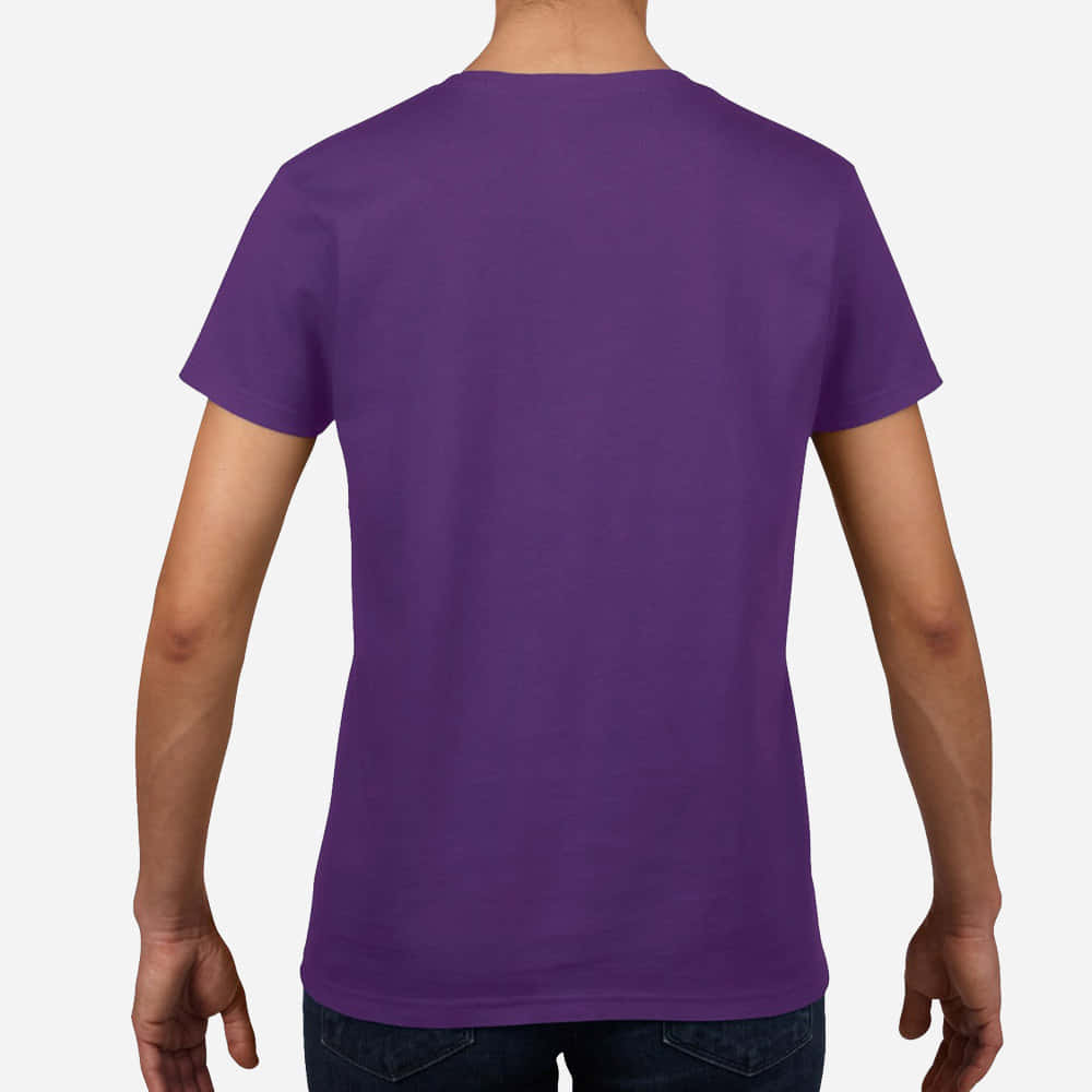 Feel the vibes in this fashionable purple shirt Wallpaper