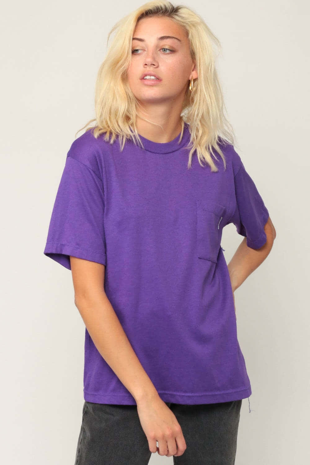 Stylish Purple Shirt Wallpaper