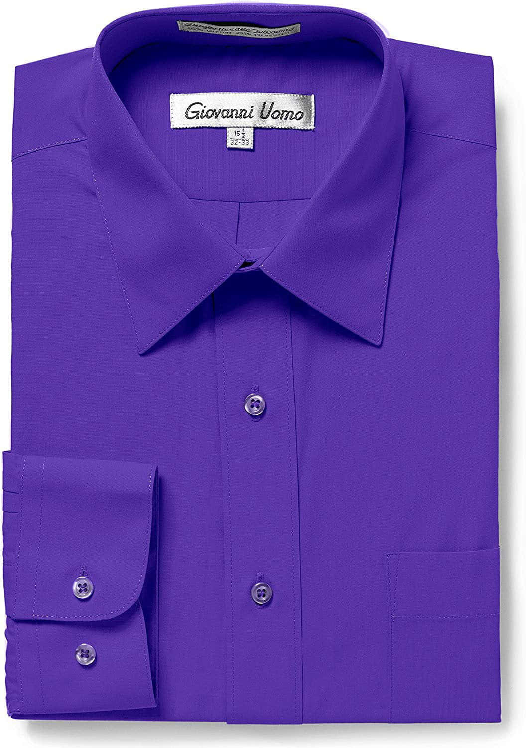 A stylish deep purple short-sleeved shirt with a modest but modern design. Wallpaper