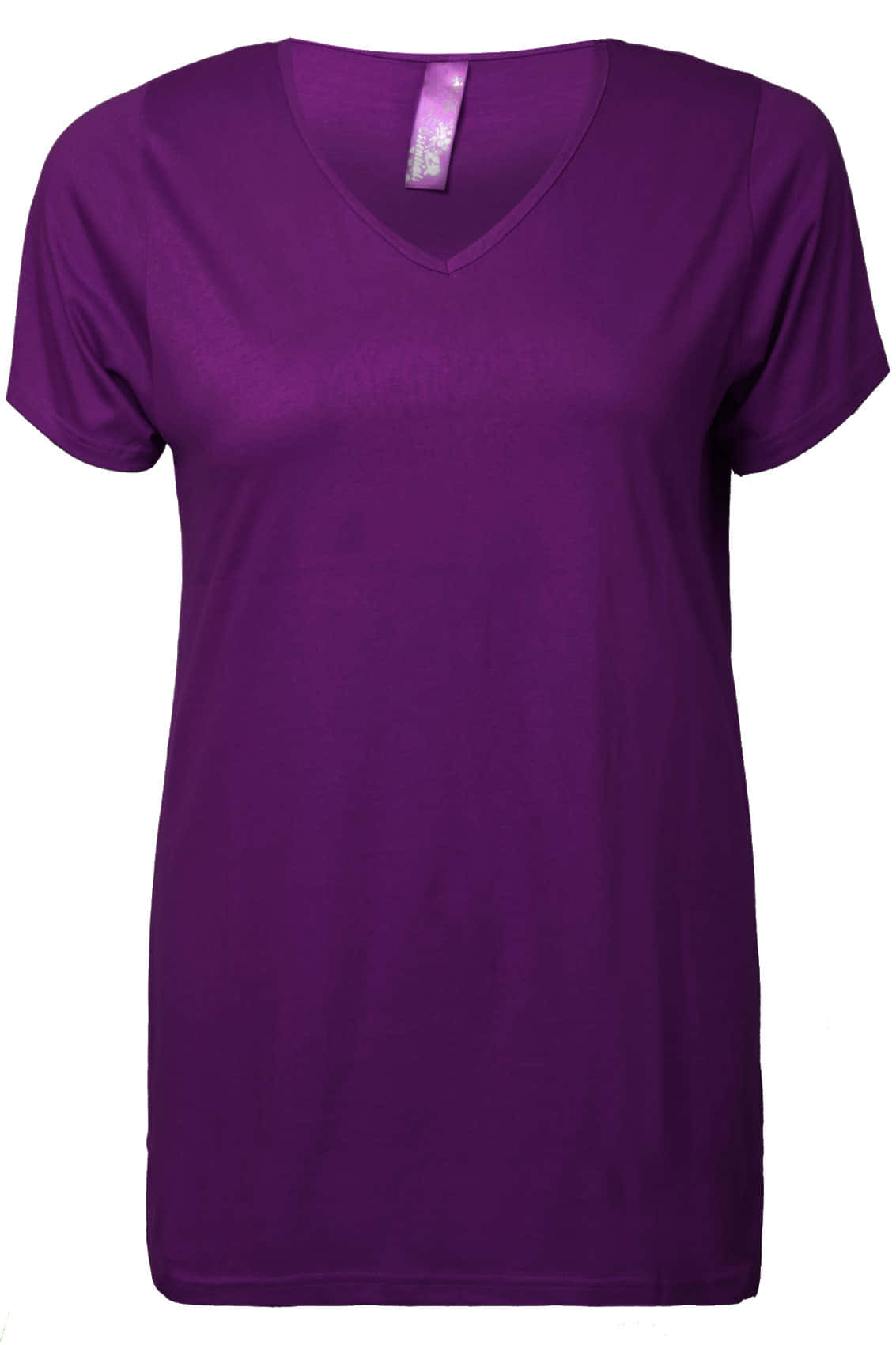 Destácatecon Una Camiseta Vibrante De Color Púrpura En Tu Pantalla De Computadora O Móvil. Fondo de pantalla
