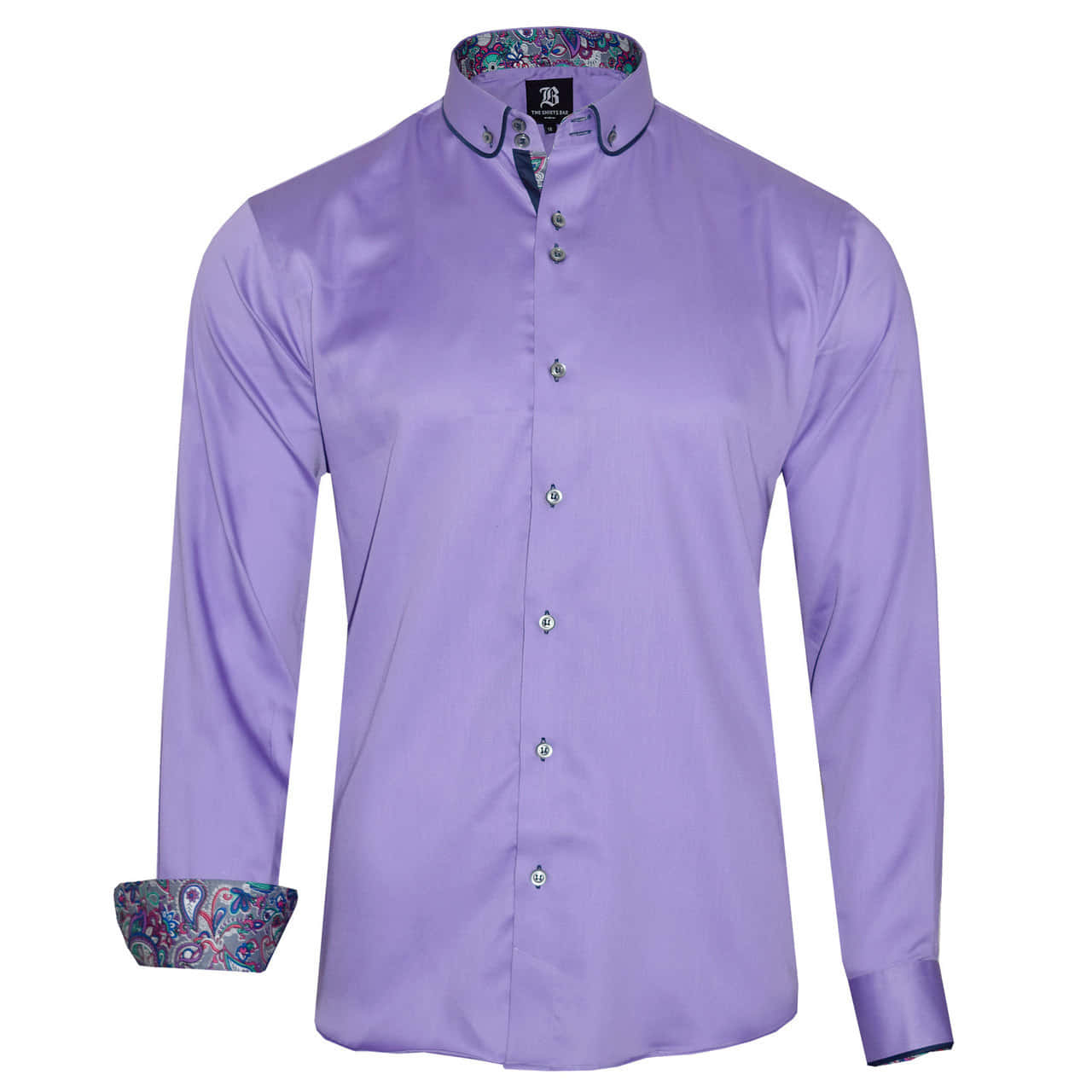 Add a splash of color to your wardrobe with a Purple Shirt Wallpaper