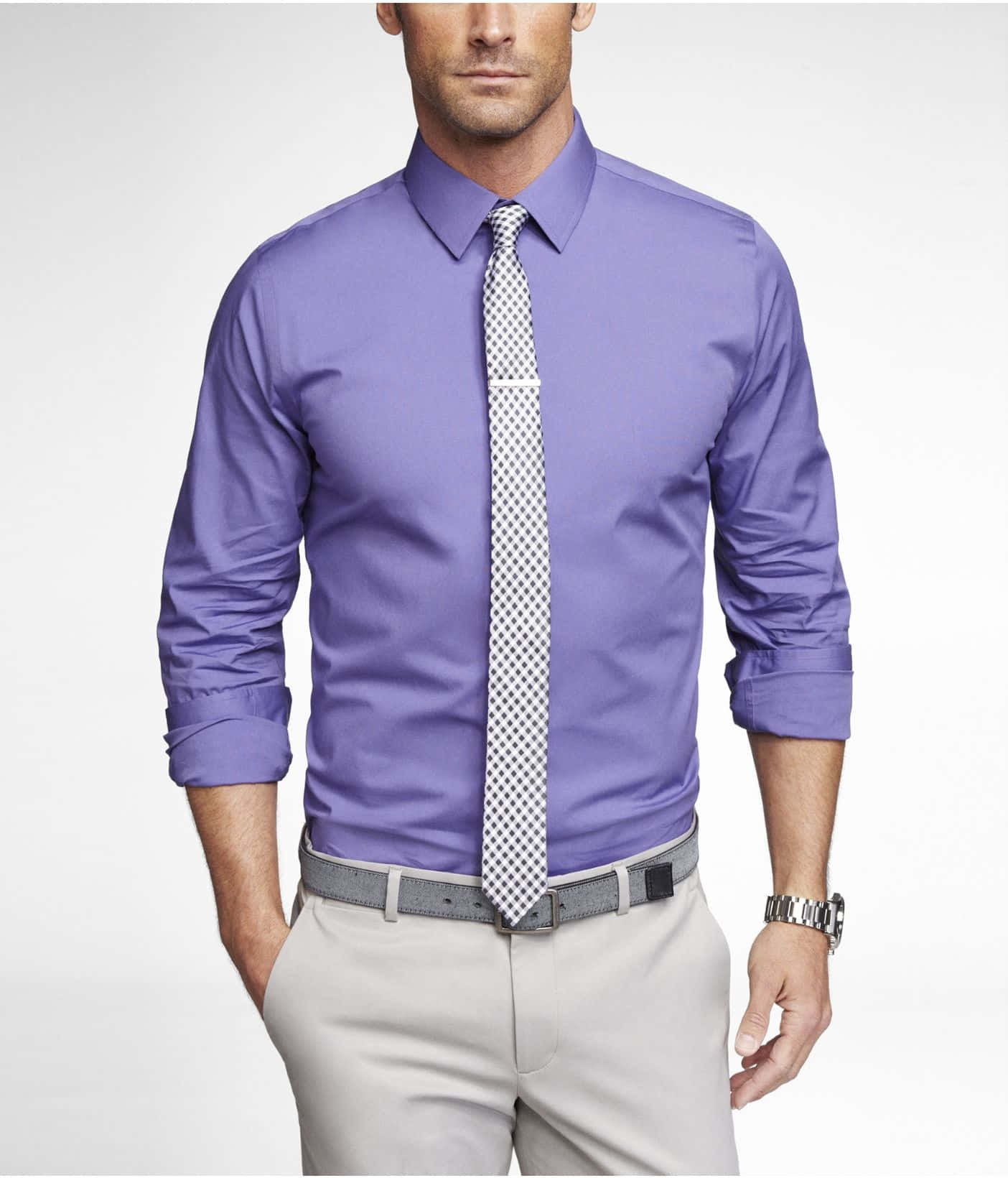 A Trendy Purple Shirt Wallpaper