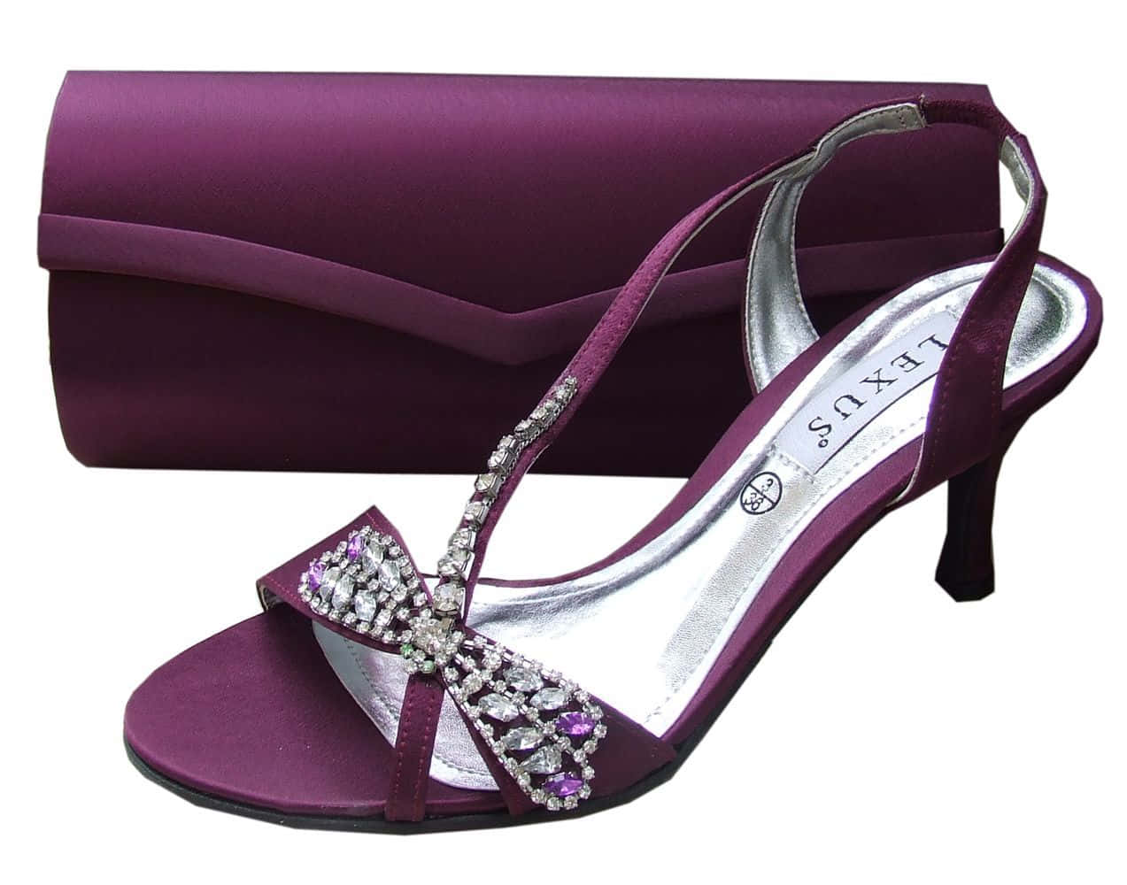 A closet essential: stand out with stylish purple shoes Wallpaper