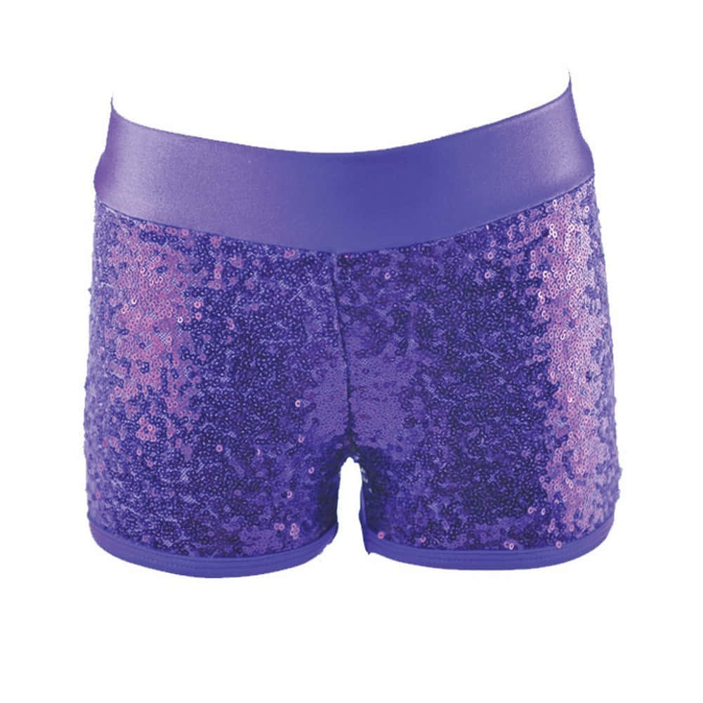 "Make a statement in this bold pair of purple shorts!" Wallpaper