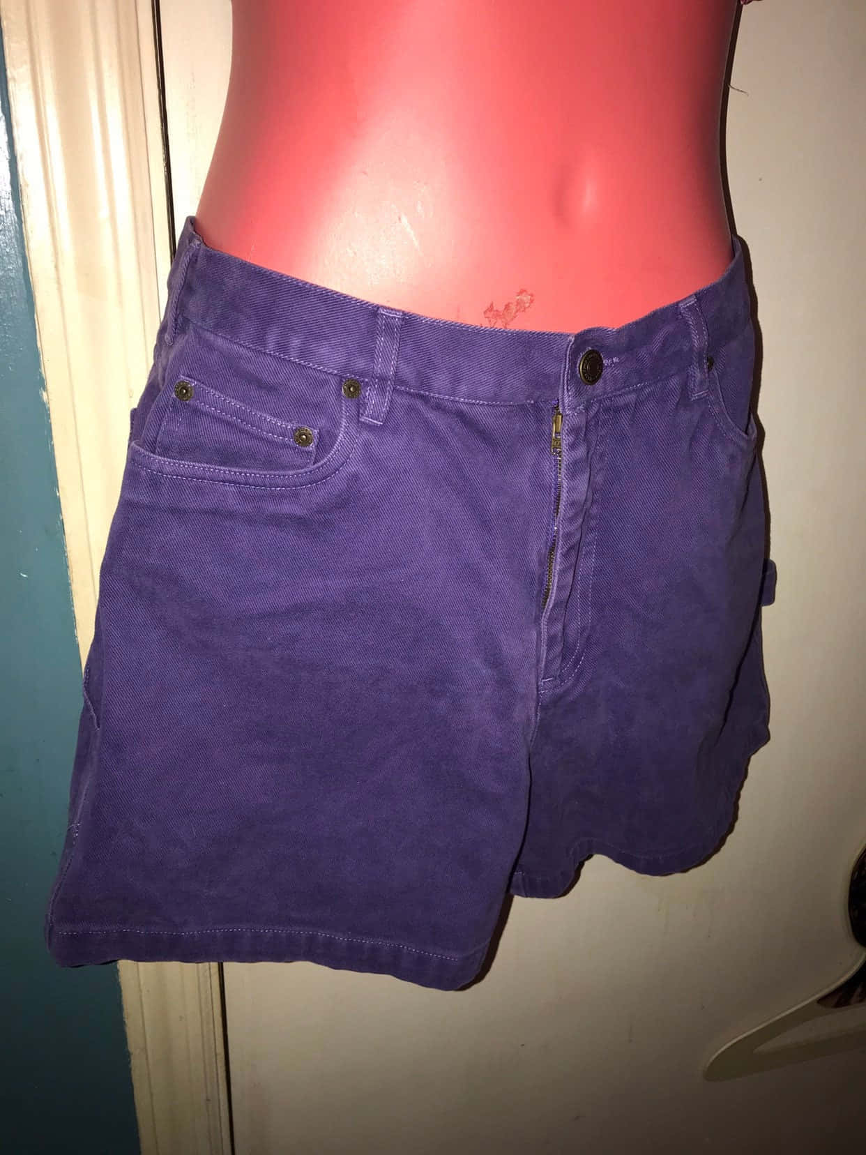 Looking stylish in Purple Shorts Wallpaper