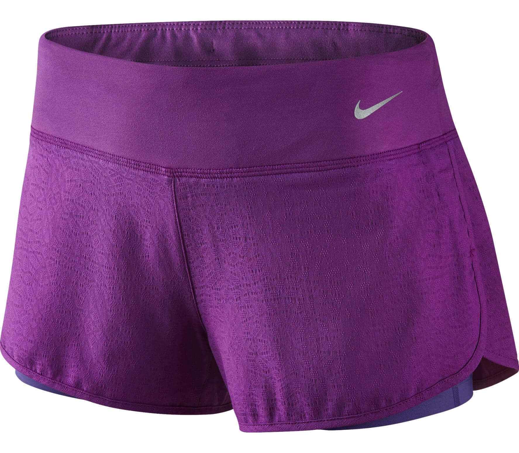 Look cool with a pair of Women's Purple Shorts Wallpaper