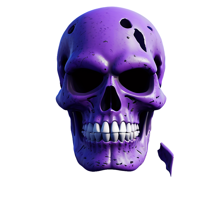 Purple Skull Trooper Concept Art Png Koq PNG