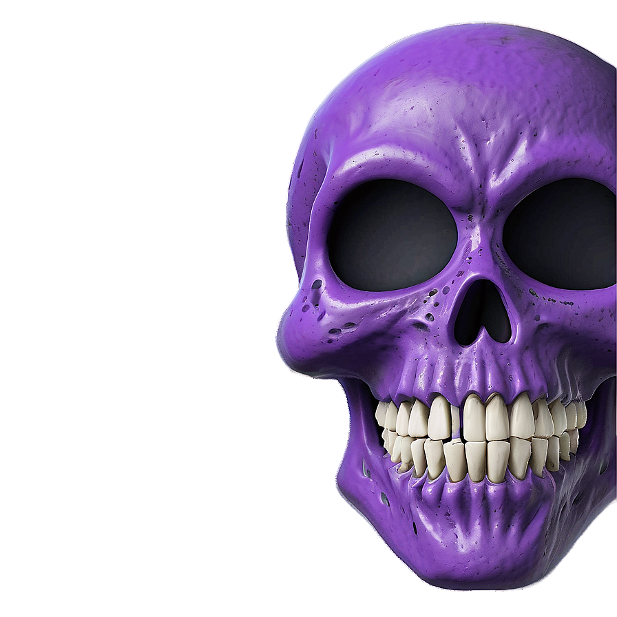 Purple Skull Trooper Hq Image Png 06202024 PNG